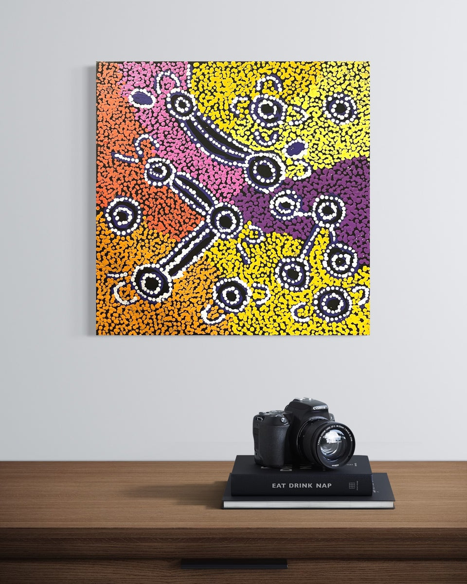 Wardapi Jukurrpa (Goanna Dreaming) - Yarripilangu
