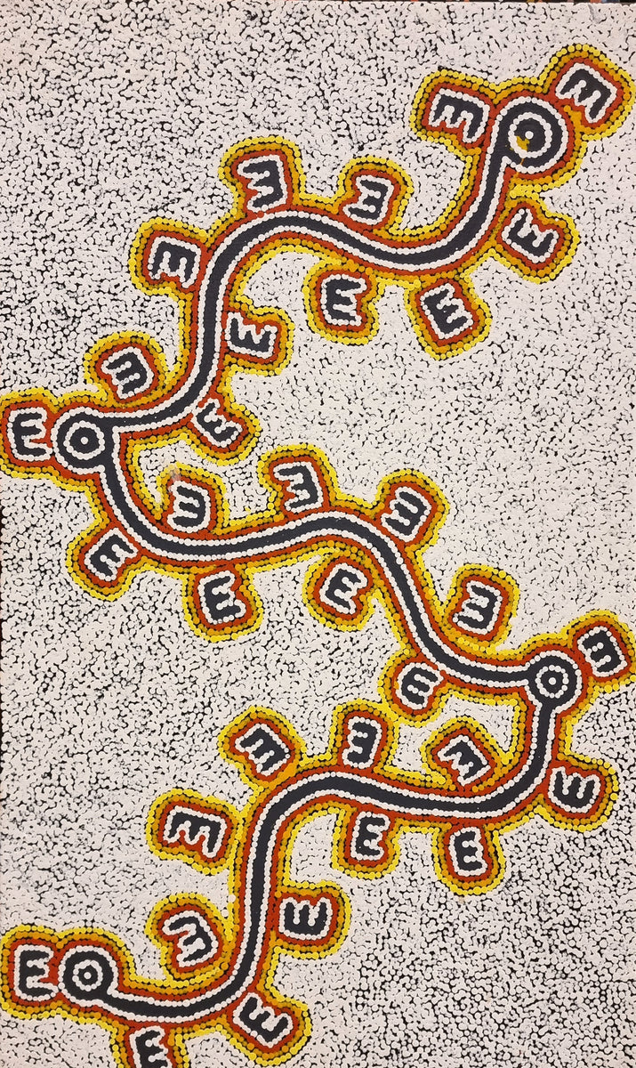 Janganpa Jukurrpa (Brush-tail Possum Dreaming) Mawurrji