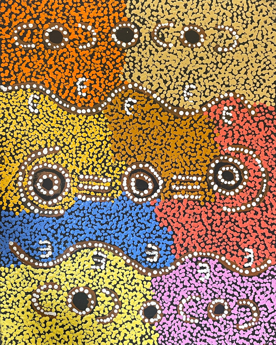 Wardapi Jukurrpa (Goanna Dreaming) - Yarripilangu