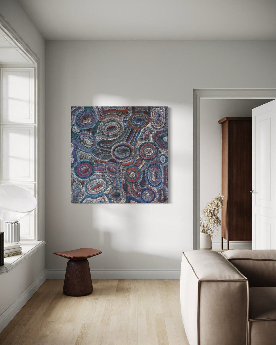 Ngapa Jukurrpa (Water Dreaming) - Puyurru