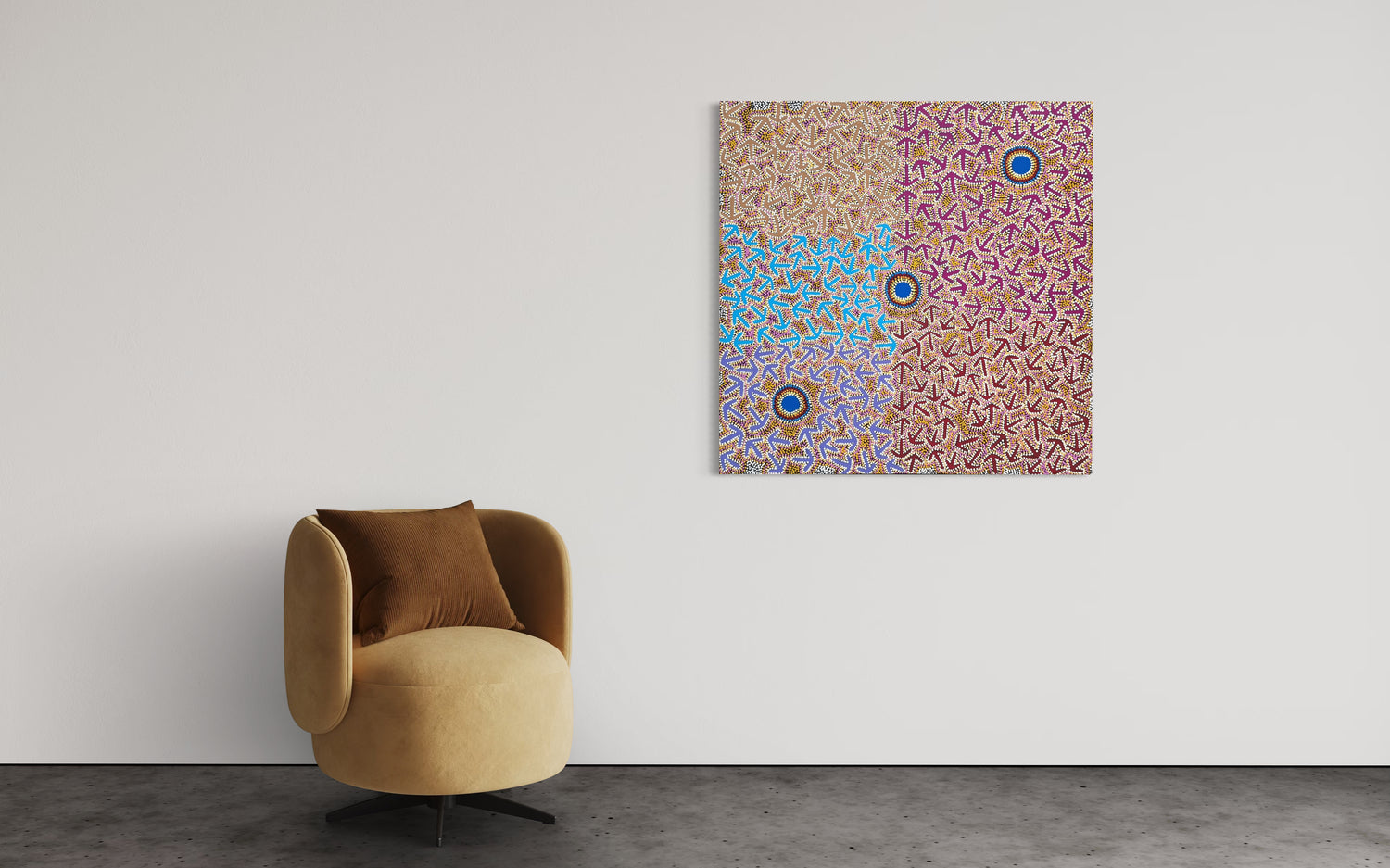 Yankirri Jukurrpa (Emu Dreaming) - Ngarlikirlangu
