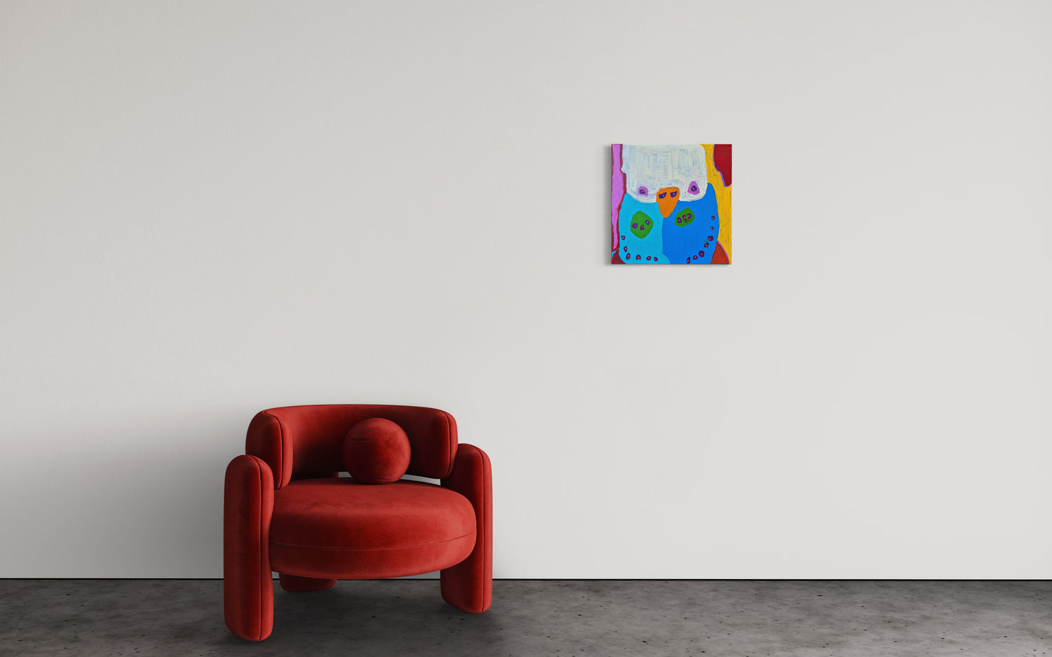 Ngatijirri Jukurrpa - Budgerigar Dreaming by Karen Barnes