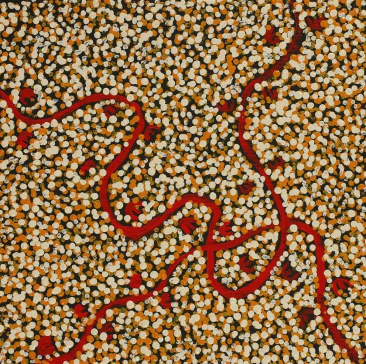 Wardapi Jukurrpa (Goanna Dreaming) Yarripilangu