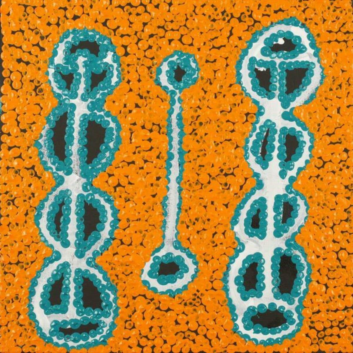 Pamapardu Jukurrpa (Flying Ant Dreaming) - Warntungurru