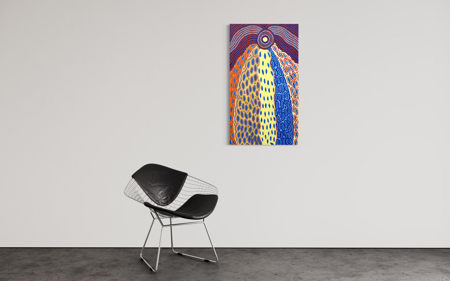 Ngapa Jukurrpa (Water Dreaming) Puyurru